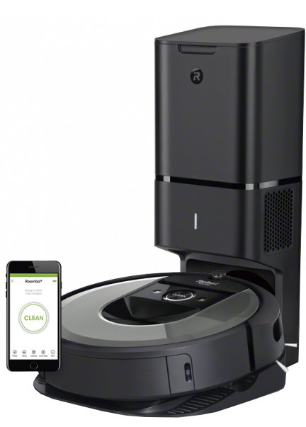 Робот-пылесос iRobot Roomba i7+ купить | ELMIR - цена, отзывы
